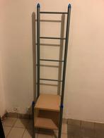Rekje met kastje beuk, Minder dan 45 cm, Metaal of Aluminium, Ophalen of Verzenden, Zo goed als nieuw