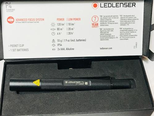 Ledlenser P4  Penlamp zaklamp Nieuw in doos (443_MES_16,50_?, Caravans en Kamperen, Kampeergereedschap, Nieuw, Ophalen of Verzenden