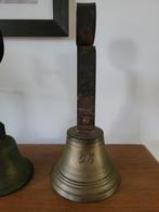Zeldzame oude grote bronzen winkelbel nr. 24, Ophalen of Verzenden, Brons