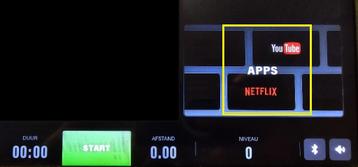 Upgradeset voor Technogym Netflix Unity 3 Youtube Live beschikbaar voor biedingen