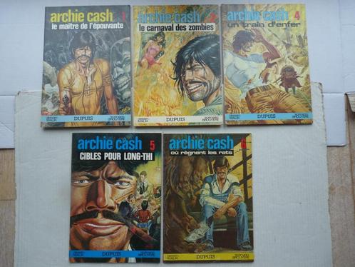 Archie Cash T1, T3, T4, T5 et T6 Tous en EO et TBE, Boeken, Stripverhalen, Gelezen, Ophalen of Verzenden