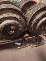 2 x 37,5 kg dumbells dumbbells halters gewichten, Enlèvement