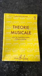 Théorie musicale pour les 4 premières années, Livres, Musique, Enlèvement ou Envoi, Général, Utilisé, Sophie Jouve-Ganvert