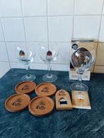 3 verres à bière Leffe avec sous-verres et ouvre-bouteille, Collections, Marques de bière, Enlèvement ou Envoi, Ouvre-bouteille