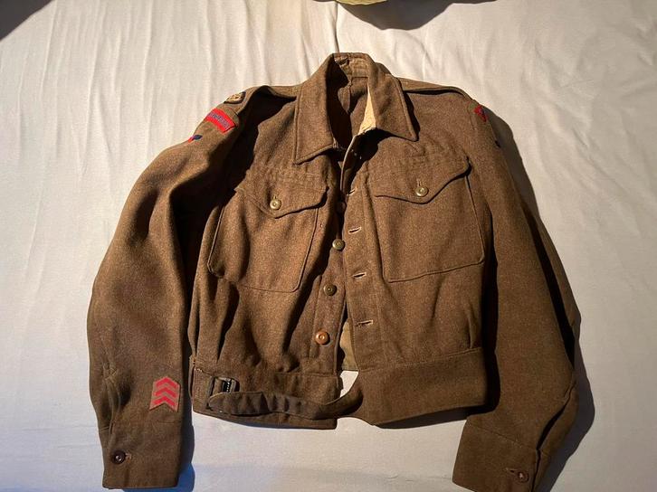 Tenue de combat Royal Engineers 1942, Collections, Objets militaires | Seconde Guerre mondiale, Armée de terre, Envoi