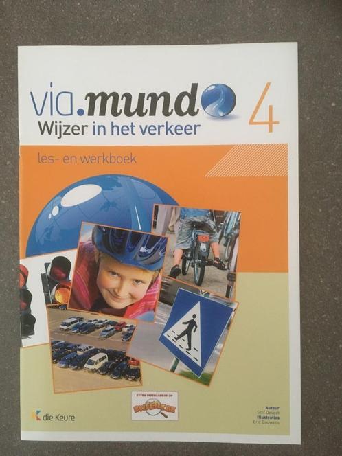 Nieuw werkschrift Via.mundo Wijzer in het verkeer leerjaar 4, Boeken, Schoolboeken, Nieuw, Maatschappijleer, BSO, Ophalen of Verzenden