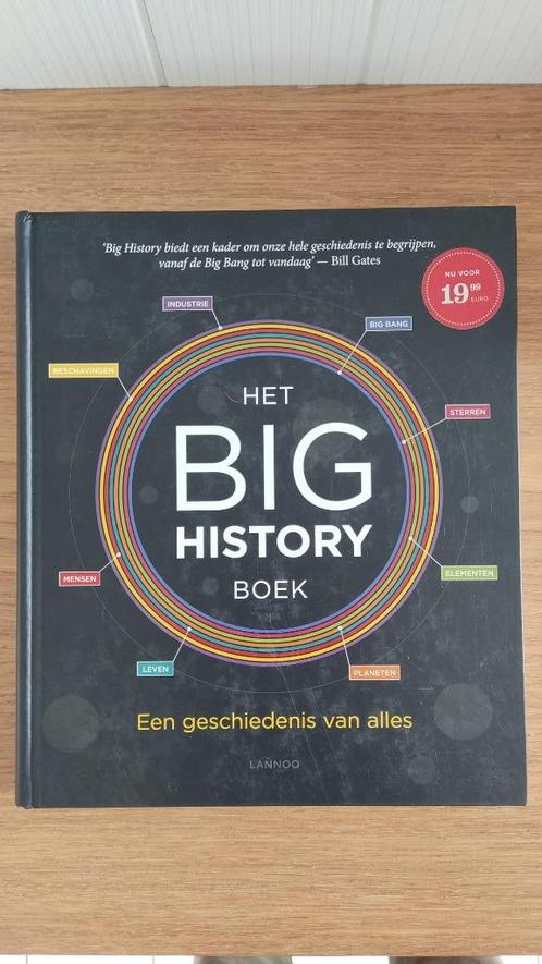 Boek te koop: Het big history boek, Livres, Histoire mondiale, Comme neuf, Autres régions, Enlèvement ou Envoi