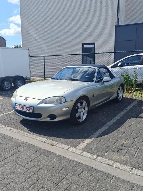 Mazda MX-5 NBFL 1.8 VVT 2003, Auto's, Mazda, Particulier, MX-5, ABS, Airbags, Mistlampen, Radio, Sportpakket, Sportstoelen, Zetelverwarming