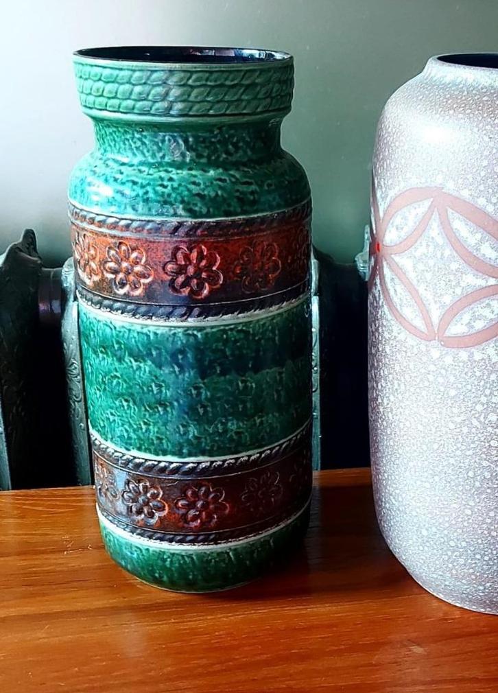 West-Germany bay vloervaas, Antiek en Kunst, Antiek | Keramiek en Aardewerk, Ophalen of Verzenden