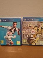 Fifa 19 & Fifa 17 Playstation 4, Gebruikt, Ophalen of Verzenden, Sport, 3 spelers of meer