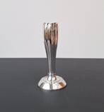 Verzilverd Art Deco tulpvaasje Wiskemann Art Nouveaustijl, Antiek en Kunst, Ophalen of Verzenden, Zilver