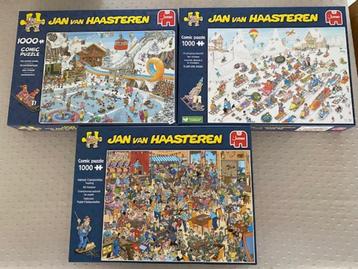 Van Haasteren : Winterspelen / Van onderen / NK puzzelen beschikbaar voor biedingen