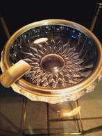 Cendrier vintage en cristal val saint lambert, Enlèvement ou Envoi