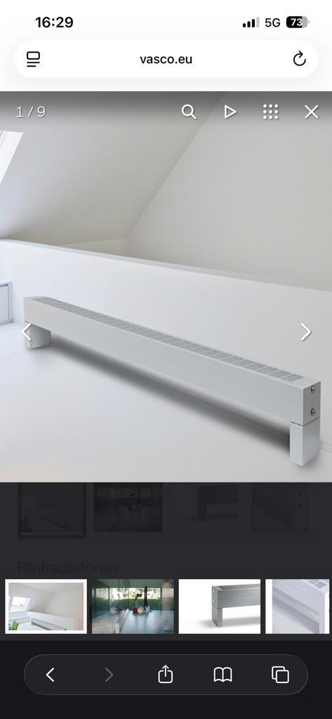 Vasco Primula P2/130 te koop ( 2 stuks ), Doe-het-zelf en Bouw, Verwarming en Radiatoren, Gebruikt, Radiator, 800 watt of meer