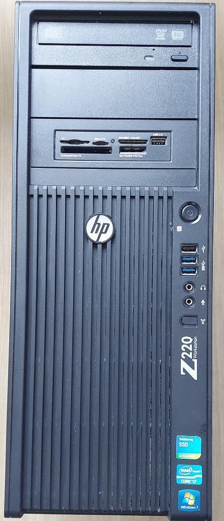 HP Z220 i7-3770 RAM 32 GB  SSD 128 Gb HDD 500 Gb Video 2 GB, Computers en Software, Desktop Pc's, Zo goed als nieuw, 3 tot 4 Ghz