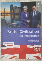 British Civilization: An Introduction 9th Edition, Ophalen of Verzenden, Zo goed als nieuw, Hoger Onderwijs, John Oakland