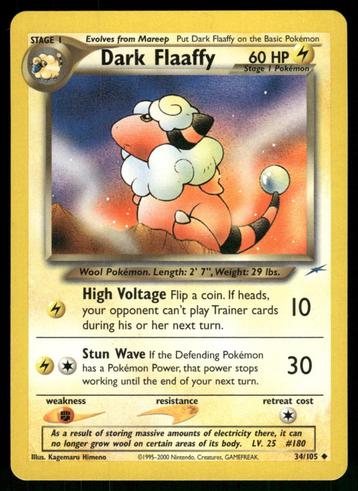 Dark Flaaffy 34/105 - Neo Destiny beschikbaar voor biedingen