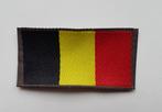 Drapeau belge écusson 5,5 cm x 3 cm - Neuf, Enlèvement ou Envoi, Armée de terre, Emblème ou Badge