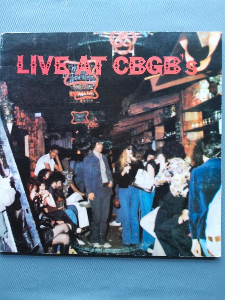 LIVE AT CBGB´S THE HOME OF UNDERGROUND ROCK, CD & DVD, Vinyles | Rock, Enlèvement ou Envoi
