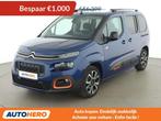 Citroën Berlingo 1.2 PureTech Shine M (bj 2019), Voorwielaandrijving, Gebruikt, 1199 cc, Blauw