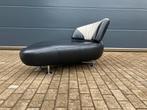 Leolux Kikko Chaise longue relax Senso leder zwart ZGAN!!, Ophalen of Verzenden, Jori durlet natuzzi roche bobois minotti rolf benz stressless