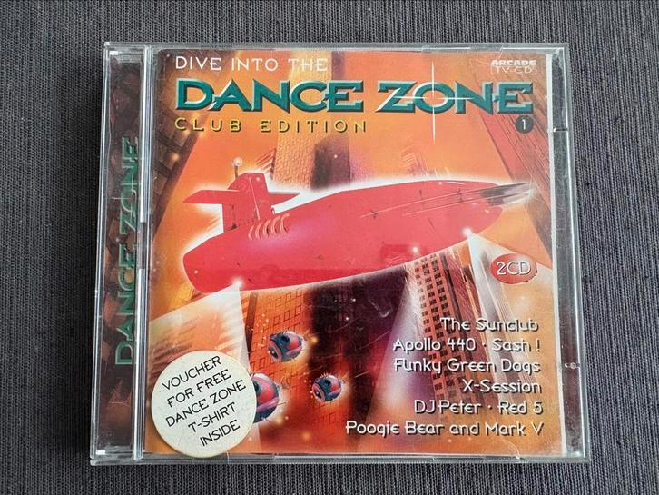 Dance zone 1 club edition, Cd's en Dvd's, Cd's | Dance en House, Zo goed als nieuw, Ophalen of Verzenden