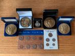 Belgie Koninklijke medailles, Postzegels en Munten, Ophalen of Verzenden