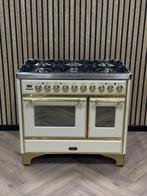 Luxe Boretti Majestic Crème 100cm 6 pits Gas + Elektr. Ovens, Ophalen of Verzenden, Gas