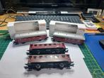 Marklin Ho set van 4 auto's 4335, Wisselstroom, Gebruikt, Wagon, Ophalen of Verzenden