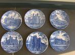 6 x Britain Enoch Wedgwood Tunstall LTD /borden -10,5 x 10,5, Antiek en Kunst, Ophalen of Verzenden