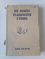 De jonge vlaamsche lyriek - Paul De Ryck, Ophalen of Verzenden