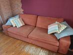 Divan Kivik (Ikea) en tissus couleur rouille, Huis en Inrichting, Ophalen, Gebruikt