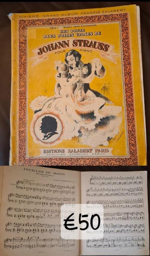 Oude Muziekboeken, blad muziek, Boeken, Muziek, Gelezen, Overige onderwerpen, Ophalen of Verzenden
