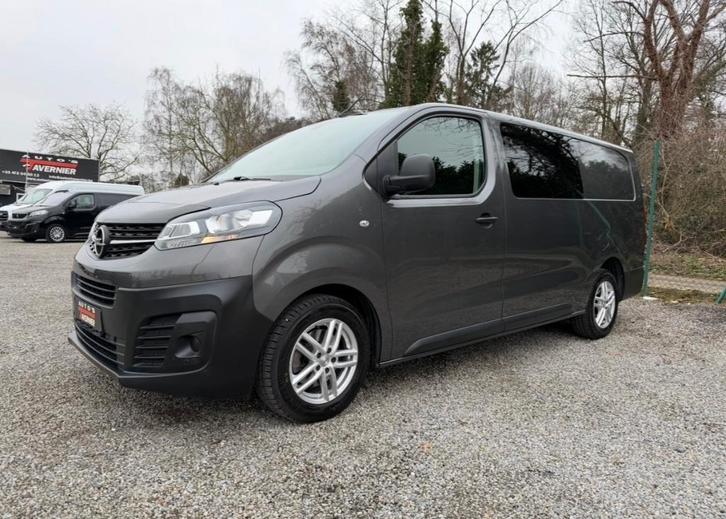 Opel Vivaro 2.0 // L3 // 144 Pk // 5 Seats // Cruise Control, Auto's, Bestelwagens en Lichte vracht, Bedrijf, Te koop, ABS, Airbags