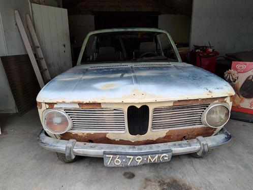 Bmw 1602,2002 ti motor,ronde achterlichten,koopje!, Auto's, Oldtimers, Particulier, BMW, Benzine, 2 deurs, Handgeschakeld, Zwart