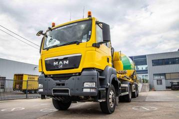 MAN TGS 18.360 BLS-4X4 + MIXER 10M3 (bj 2011) beschikbaar voor biedingen