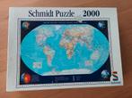 puzzel 2000 st - Schmidt - Onze wereld, Ophalen of Verzenden, Meer dan 1500 stukjes, Zo goed als nieuw, Legpuzzel