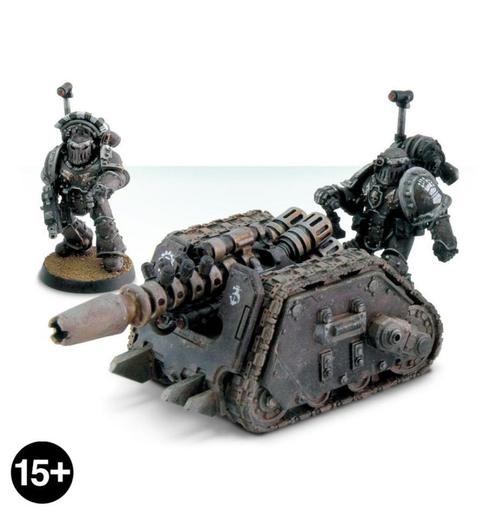 Warhammer HORUS HERESY:  RAPIER GRAVITON CANNON  & 2 FIGS., Hobby en Vrije tijd, Wargaming, Nieuw, Warhammer, Figuurtje(s), Ophalen