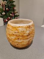 Gratis theelicht houder van was, Huis en Inrichting, Woonaccessoires | Kandelaars en Kaarsen, Ophalen, Zo goed als nieuw