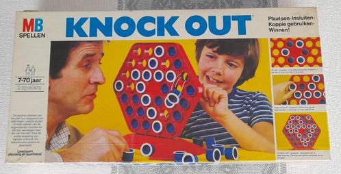 Spel Knock out, Hobby en Vrije tijd, Gezelschapsspellen | Bordspellen, Zo goed als nieuw, Een of twee spelers, Ophalen of Verzenden