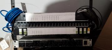Patchbay, support rack 19"
