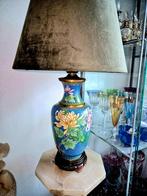 Zeer mooie vintage cloisonne tafellamp, Ophalen of Verzenden, Zo goed als nieuw