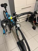 Koersfiets  Bianchi groen zwart, Fietsen en Brommers, Fietsen | Racefietsen, 28 inch, Gebruikt, Carbon, 49 tot 53 cm