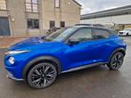 Nissan Juke 1.0 DIG-T N-DESIGN ENIGMA NOIR, 2023, Auto's, Voorwielaandrijving, Stof, Blauw, Bedrijf