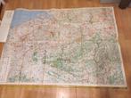 oude reuze wegenkaart België Luxenburg, Boeken, Atlassen en Landkaarten, Ophalen of Verzenden, 1800 tot 2000, België, Landkaart