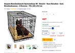 Cage pliable pour chien - taille M, Enlèvement, Comme neuf