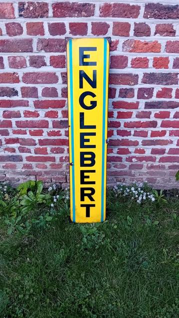 Emaille bord banden Englebert beschikbaar voor biedingen