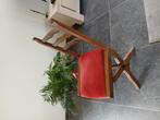 6 eiken stoelen., Ophalen, Gebruikt