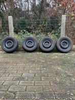 4 winterbanden op stalen velg te koop, Ophalen, Winterbanden
