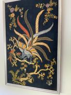 winotosastro batik framed bird of paradise 1950, Ophalen